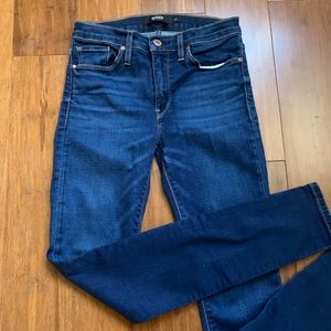 Hudson mid rise skinny jeans